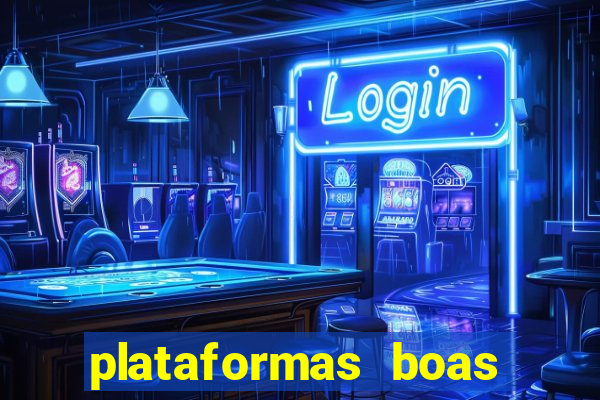 plataformas boas para jogar fortune tiger